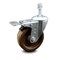 Service Caster 4 Inch High Temp Phenolic Swivel 3/8 Inch Stem Caster with Total Lock Brake SCC SCC-TSTTL20S414-PHRHT-381615 - alternate 3